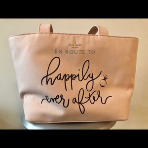 Kate Spade wedding belles happily ever after tote